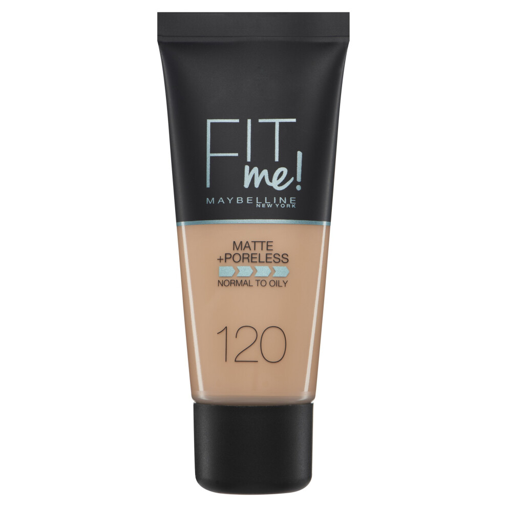 Maybelline Fit Me Matte & Poreless Foundation 120 Classic Ivory 30ml