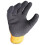 DeWalt DEWALT Dpg70L Yellow Knit Back Latex Gloves - Large 3