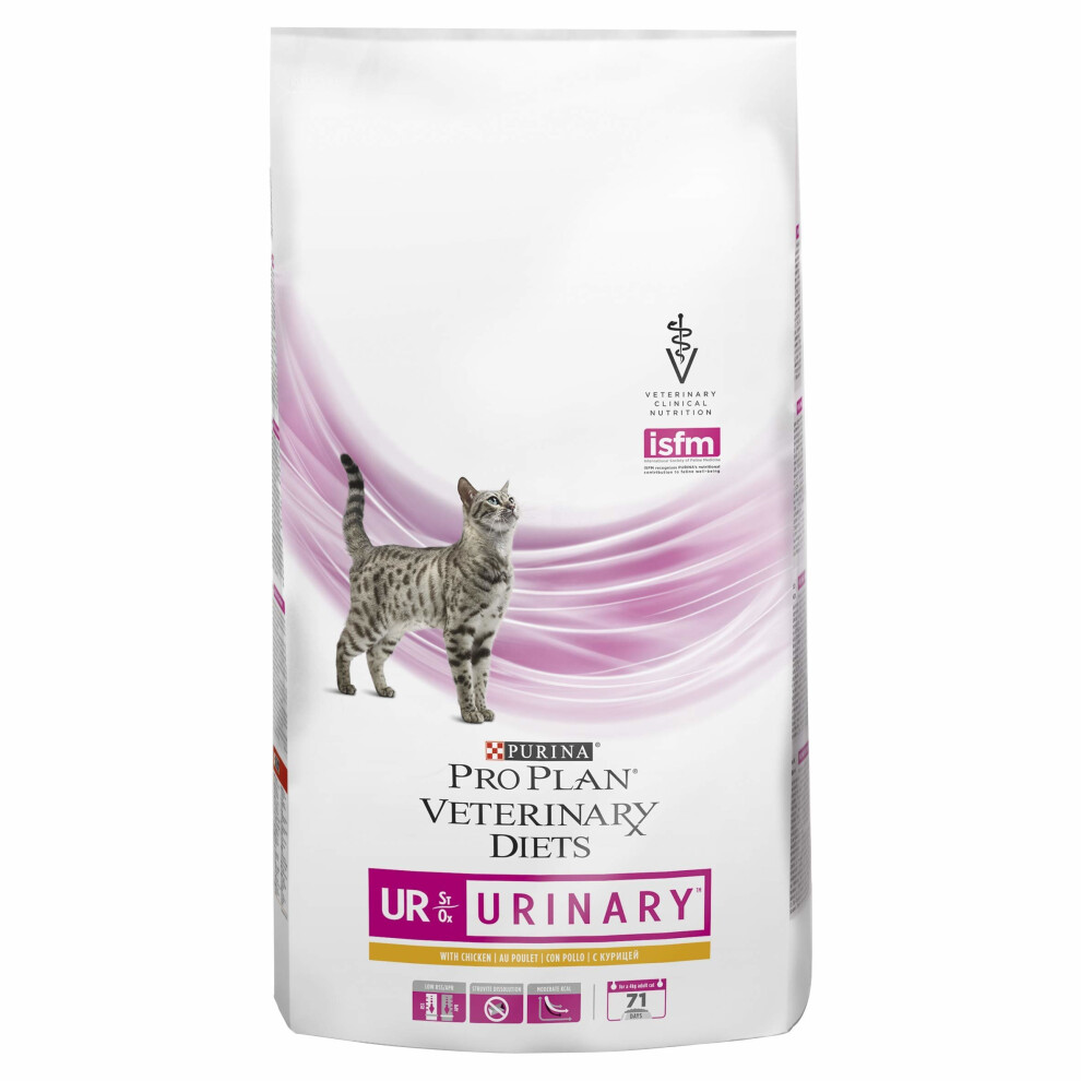 Purina Pro Plan Veterinary Diets Feline Ur Urinary Dry Cat Food Chicken 5Kg