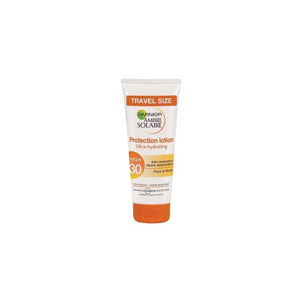 Garnier Ambre Solaire Face and Body Ultra-hydrating Protection Lotion with SPF30, 50ml