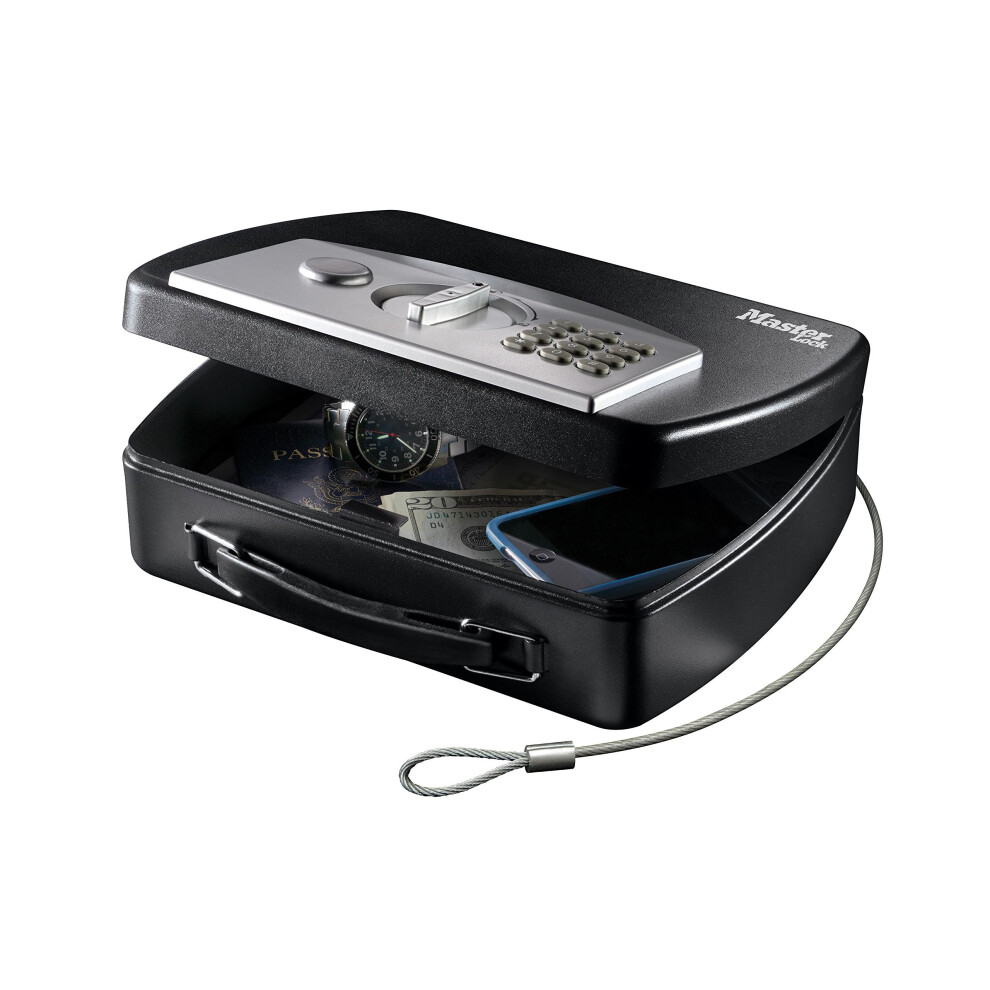 Portable Digital Combination Lock Box to secure your valuables while travel