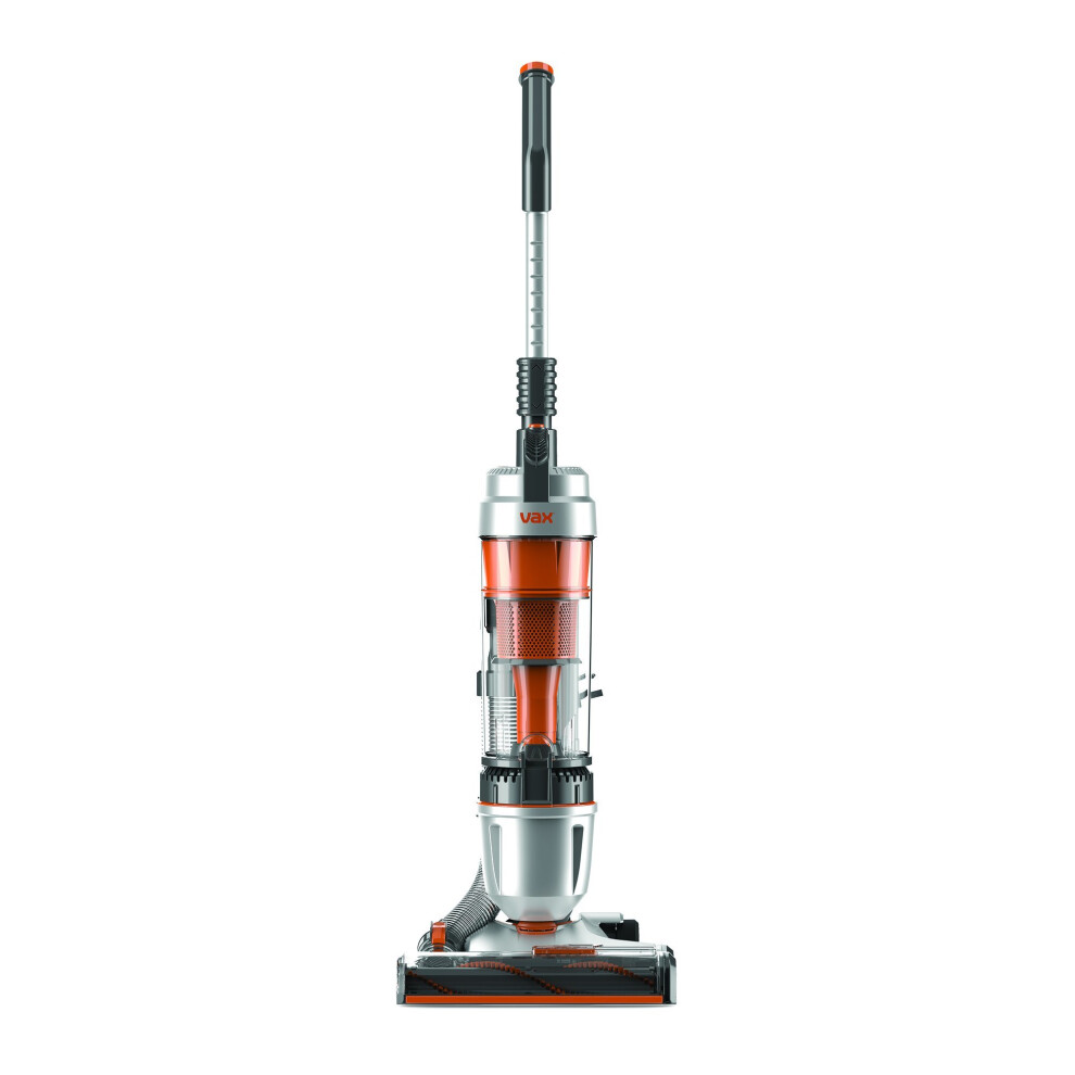 Vax U85-AS-Be Air Stretch Upright Vacuum, 1.5 Litre, 820 W - Silver/Orange[Energy Class A]