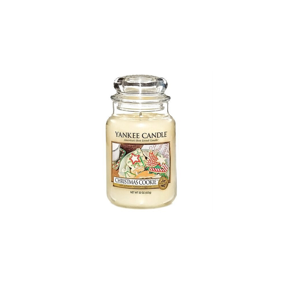 Yankee Candle Large Jar Candle, Christmas Cookie