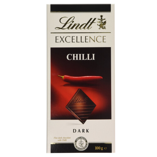 Lindt Lindt Excellence Chilli Dark Chocolate, 100g