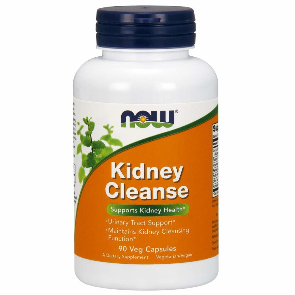 Now Foods Kidney Cleanse ~ 90 Veggie Caps By ~ Supports Kidney Health
