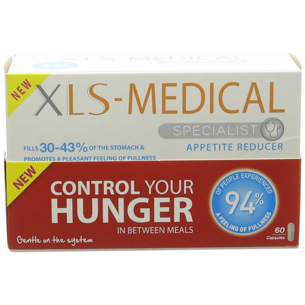 XLS Medical Appetite Reducer Diet Pills - Pack of 60 