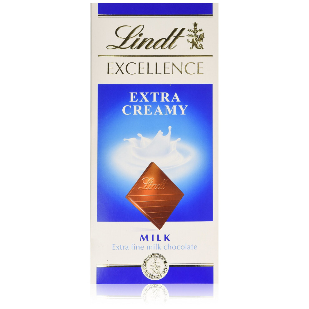 Lindt Excellence Extra Creamy Milk, 100g
