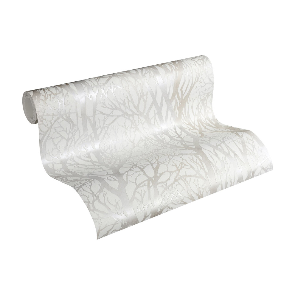 A.S. Creation 300941 "Life 3" Non-Woven Wallpaper - Metallic