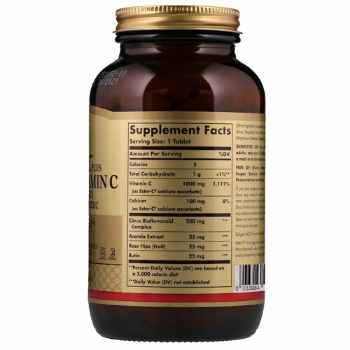 Solgar Solgar Ester-c Plus 1000 Mg Vitamin C Tablets, 180 1