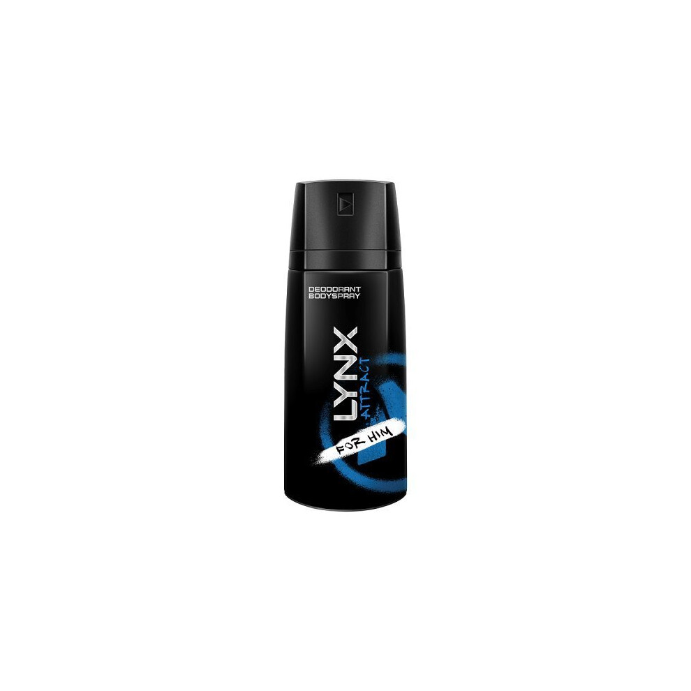 Lynx Attract for Him Deodorant Body Spray, 150 ml