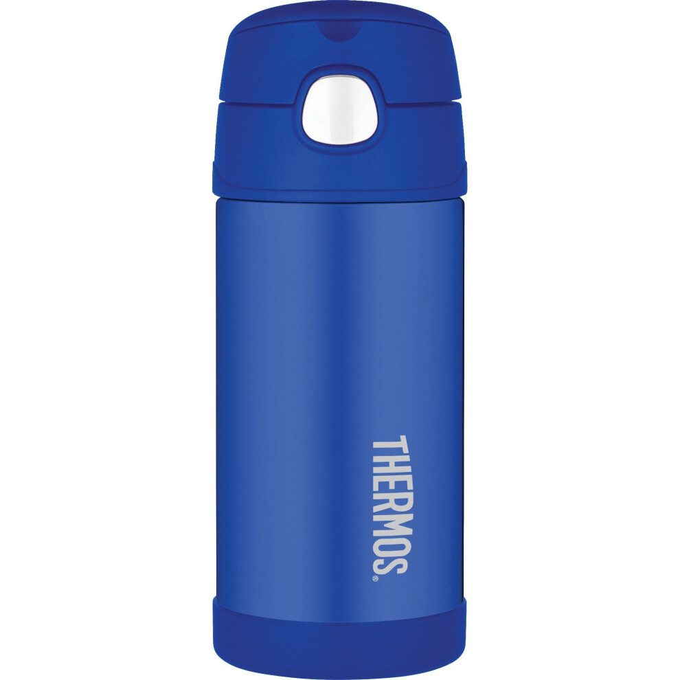 Thermos FUNtainer Straw Bottle, Blue, 355 ml