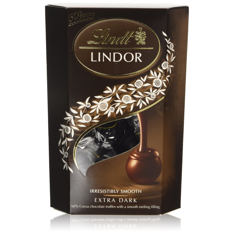 New Lindt Lindor Extra Dark Hj8u 200G