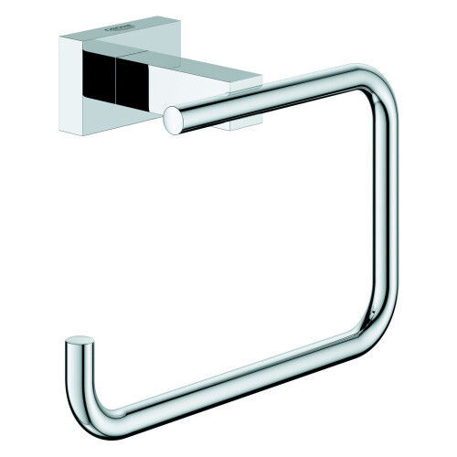Grohe GROHE 40507001 Essentials cube Wall Mounted Roll Holder Silver 1