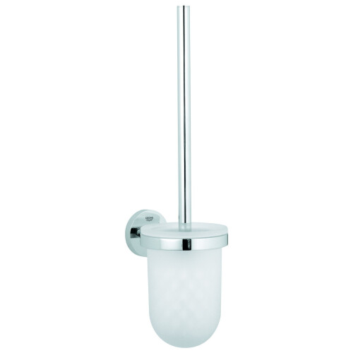 Grohe GROHE 40374001 Essentials Toilet Brush Holder Silver 1