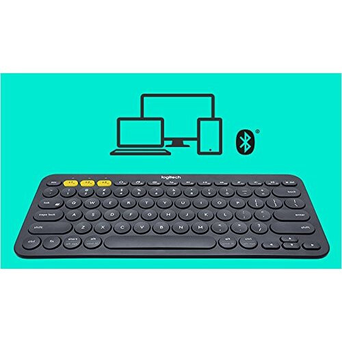 Logitech Logitech K380 Multi-Device Bluetooth Keyboard Bluetooth, PC / Mac, Keyboard-Spanish 1
