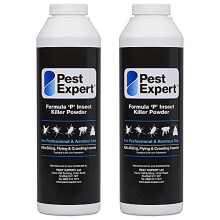 Pest Expert Formula ‘P' Silverfish Killer Powder XL 2 x 300g pack size (HSE approved and tested - professional strength product)