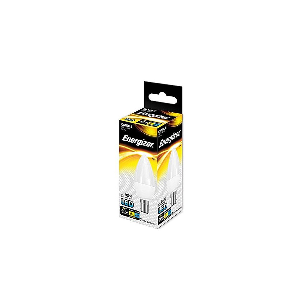 Energizer B15d 6 W, 1 Led Sbc (Small Bayonet Cap) Candle Bulb