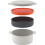 Joseph Joseph Joseph Joseph M-Cuisine 4-Piece Stackable Microwave Cooking Set - Stone/Orange 2