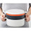 Joseph Joseph Joseph Joseph M-Cuisine 4-Piece Stackable Microwave Cooking Set - Stone/Orange 8