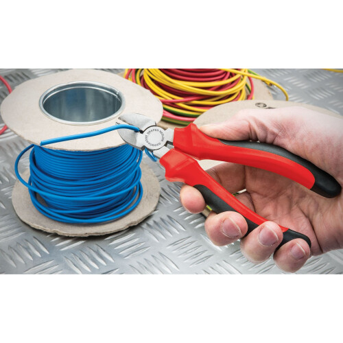 Draper Diagonal Side Cutter with Soft Grip Handles, 160mm 2