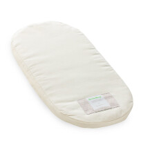 The Little Green Sheep Natural Mamas and Papas Moses Basket Mattress (30 cm x 67 cm)