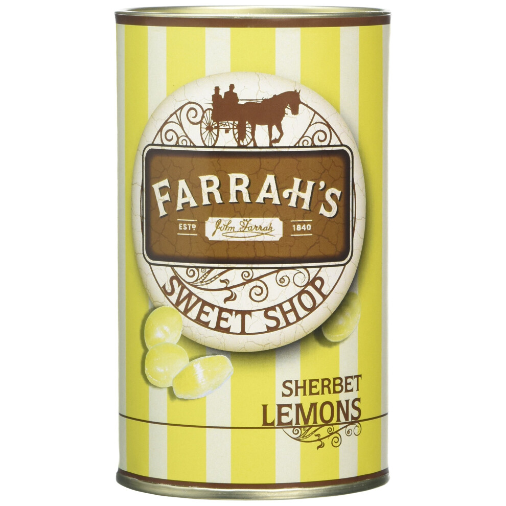 Farrah's of Harrogate Sherbet Lemons 125 g