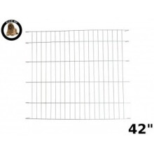 Ellie-Bo Divider for Dog Crate Cage, X-Large, 42-Inch, Silver