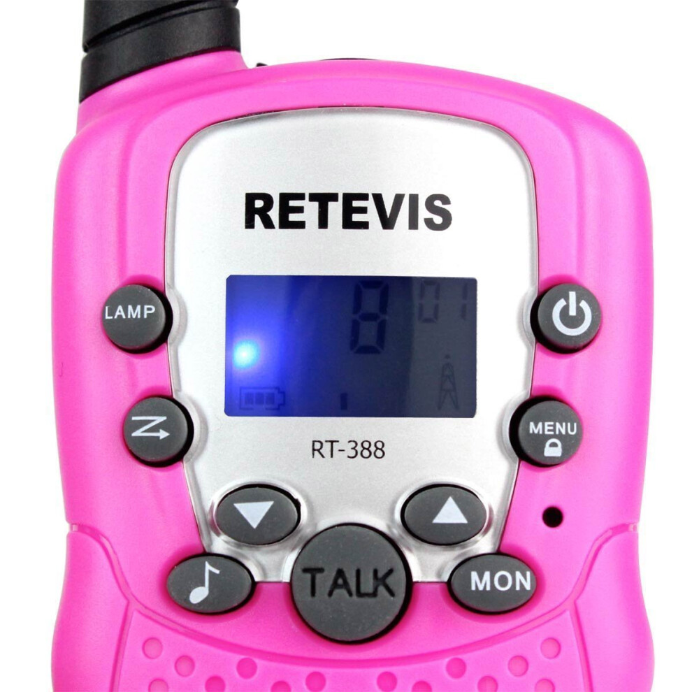Retevis RT628 Walkie-Talkie voor Kinderen PMR446 8 Kanalen VOX kinder Walkie Talkie met LCD-display set Cadeaus voor Kinderen Speelgoed voor Kamperen Reizen Avonturen Enz. (2 Paar, Rood Retevis RT628 Walkie-Talkie voor Kinderen PMR446 8 Kanalen VOX kinder Walkie Talkie met LCD-display set Cadeaus voor Kinderen Speelgoed voor Kamperen Reizen Avonturen Enz. (2 Paar, Rood