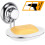 MaxHold No-Drilling/Suction Cup Soap Dish - Vaccum System - Stainless Steel Never Rust - for Bathroom & Kitchen 1