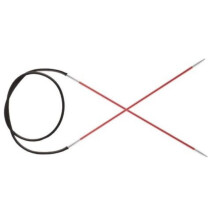 KNITPRO Zing: Fixed Circular Knitting Pins: 80cm x 2.25mm