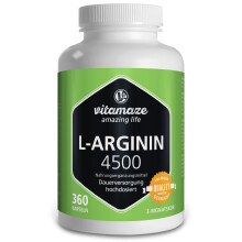 Vitamaze-amazing-life L-Arginine super strength, 360 capsules for 3 months
