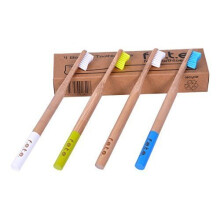 FETE Bamboo Toothbrushes - Eco-Friendly Bamboo Handles and BPA-Free Biodegradable Nylon Bristles for Natural Dental Care â€“ Environmentally...