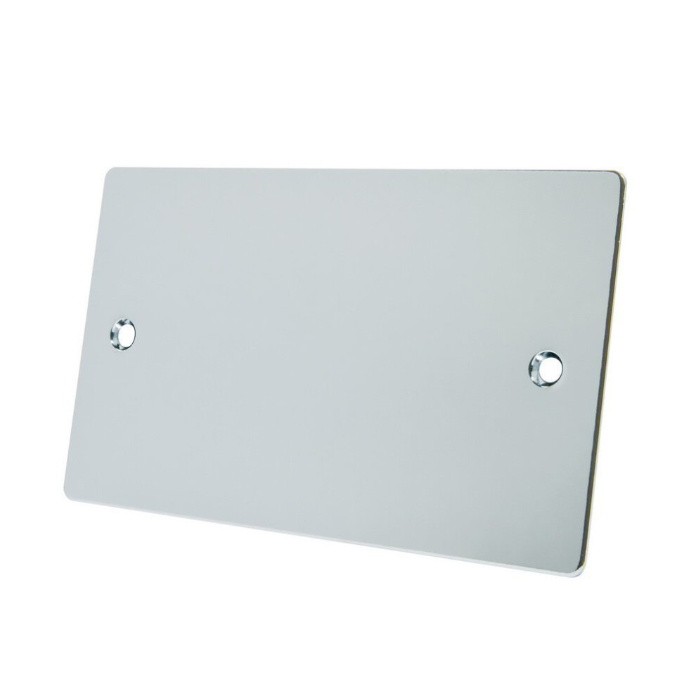 Alliance Electrical Fpc2gbp Polished Chrome Flat Double Electrical Blanking Plate 2-Gang 700461520542