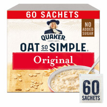 Quaker Oat So Simple Original Porridge Sachets 60 x 27 g