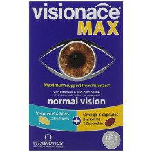 Vitabiotics Visionace Max - 56 tabletten/capsules