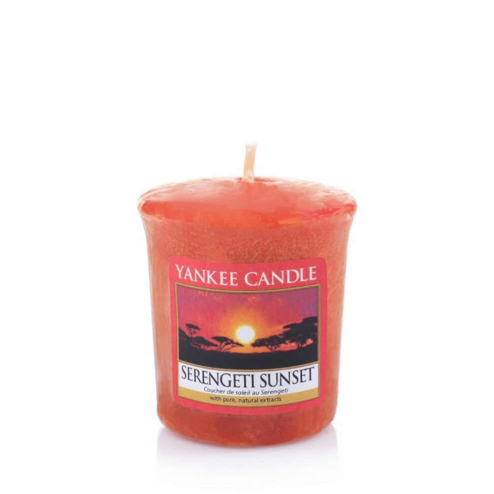 Yankee Candle Serengeti Sunset Sampler/Votive Candle, orange