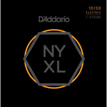 D'Addario NYXL1059 Nickel Wound Strings for 7-String Electric Guitar