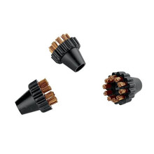 Polti Vaporetto Brass Brushes for Eco Pro 3.0 and Classic Steam Cleaners