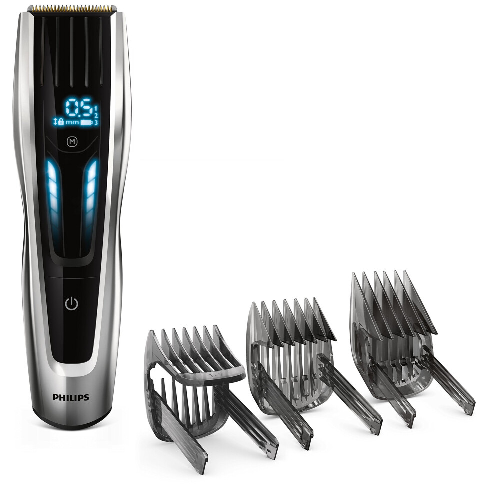 Philips Series 9000 Hair Clipper for Ultimate Precision with 400 Length Settings - HC9450/13