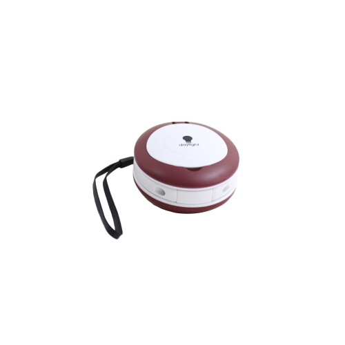 Daylight Company Natural Light Compact Foldable Magnifying Light, White/Red 2
