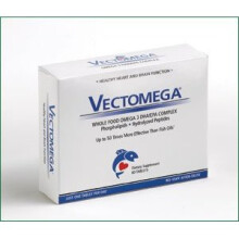 Terry Naturally Vectomega - Kosttillskott med EPA & DHA - Omega-3 Tabletter för Hjärta & Hjärnhälsa