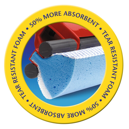Vileda Vileda Magic Mop 3Action Refill, Blue, Pack of 2 2