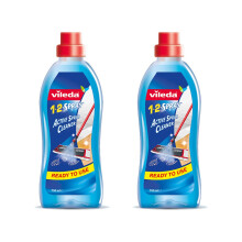 Vileda 1-2 Spray Floor Cleaning Liquid, 750 ml,Transparent,Pack of 2