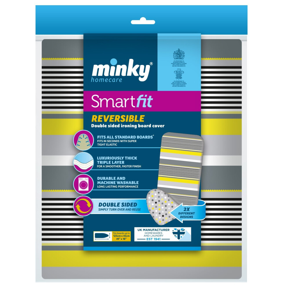 Minky SmartFit Reversible, 125 x 45 cm