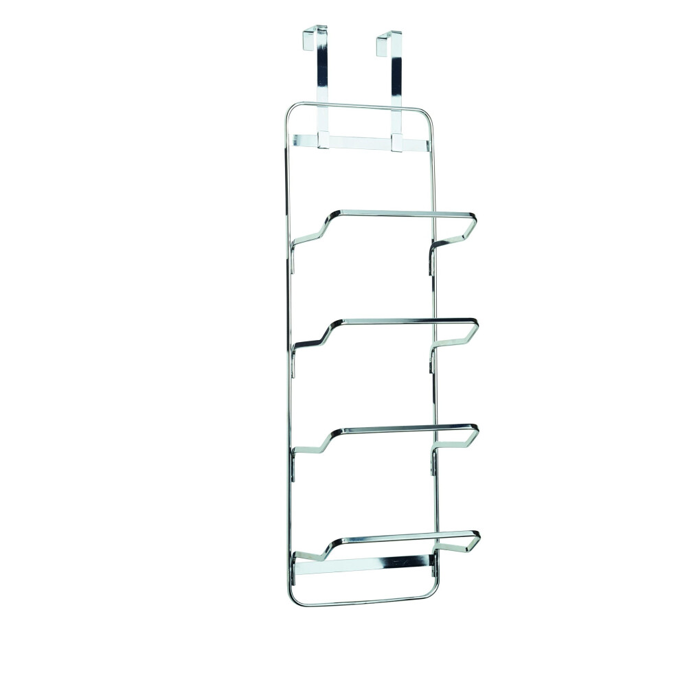 Croydex Chrome Hook Over Multiple Towel Rack, 5 Year Rust Free Guarantee
