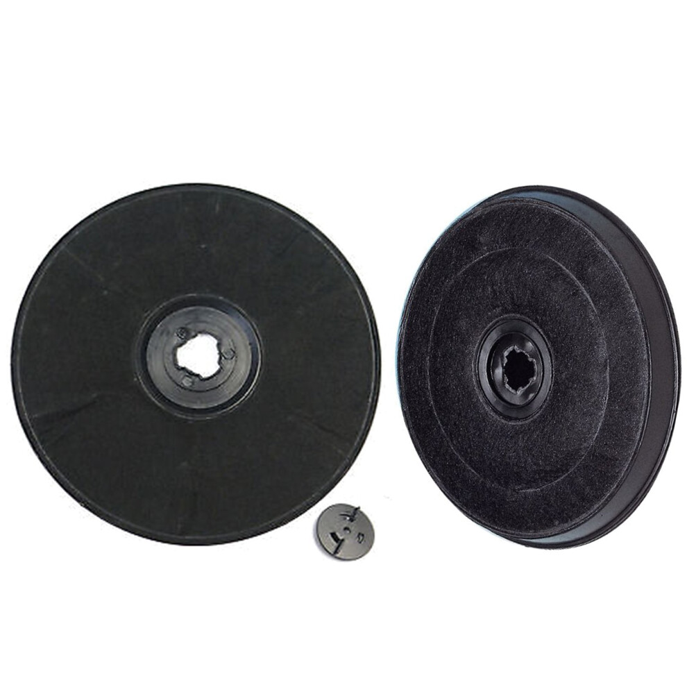 Spares2go EFF57 Type Carbon Charcoal Filters for Zanussi Cooker Hood / Extractor Vent (230 x 20 mm, Pack of 2)