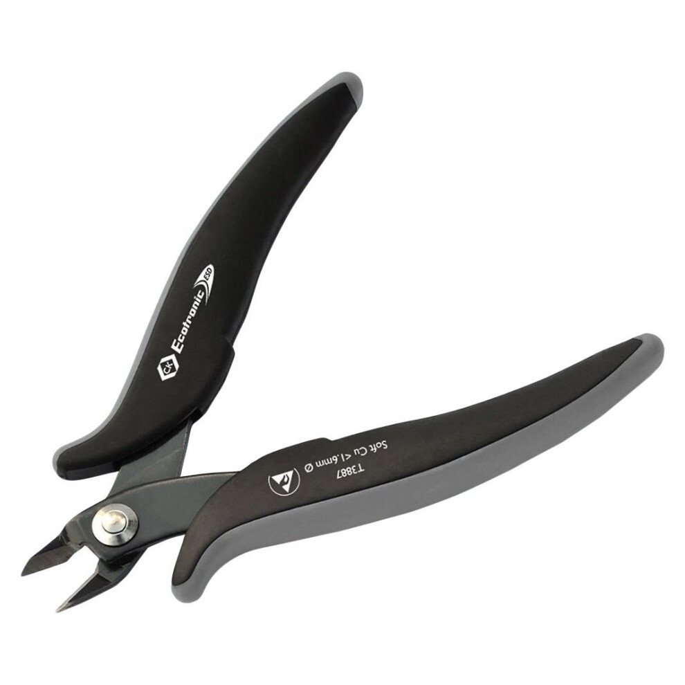 C.K T3887 Ecotronic ESD Side Cutters
