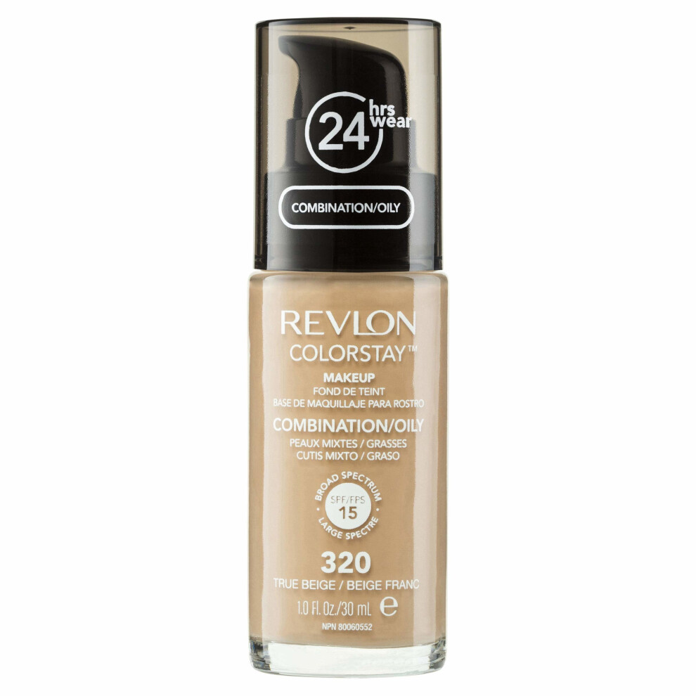 Revlon Colorstay Foundation for Combination/Oily Skin, True Beige