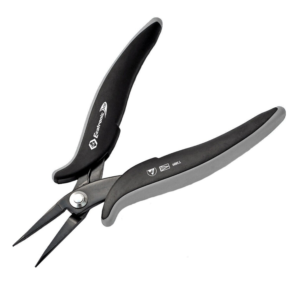 C.K T3889 Ecotronic ESD Long Snipe Nose Pliers