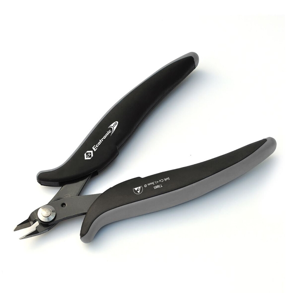 C.K T3885 Ecotronic ESD Slim Side Cutters